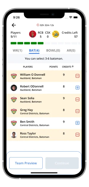 Fantasy App Screenshot 2